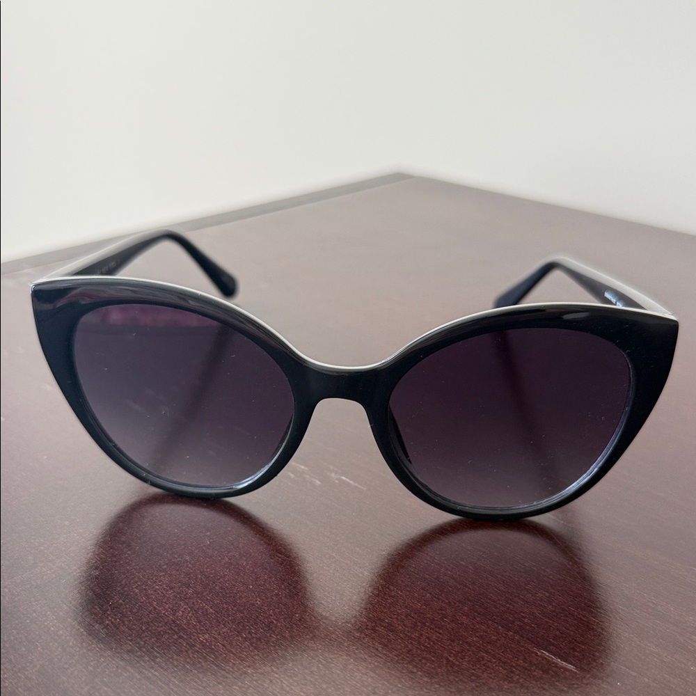 Kate Spade Black Cat-Eye Sunglasses